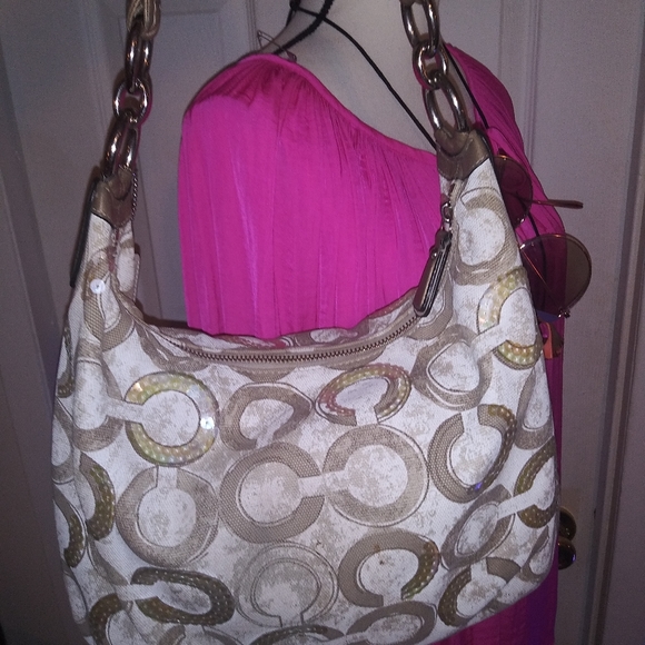 Coach Kristin Op Art Hobo bag - Picture 10 of 16